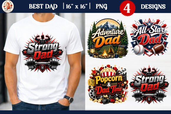 Best Dad PNG: Creating Memorable Father’s Day T-Shirts and More