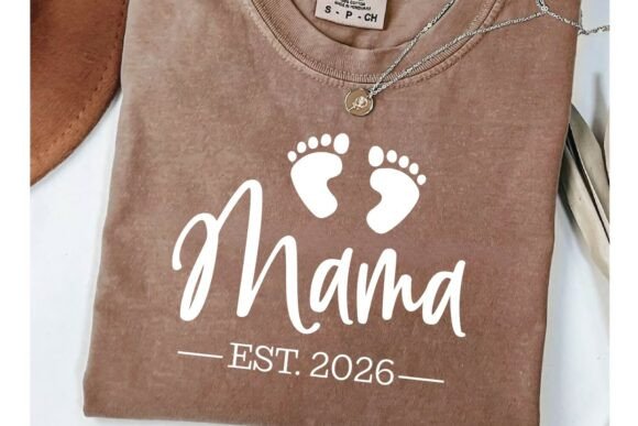 Crafting the Mama PNG SVG Est. 2026 New Mom Design: A Technical and Creative Guide