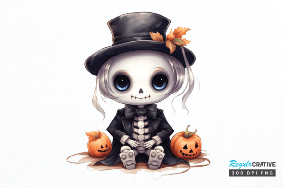Cute Skeleton Halloween Clipart Png: Practical Applications for Creators and Crafters