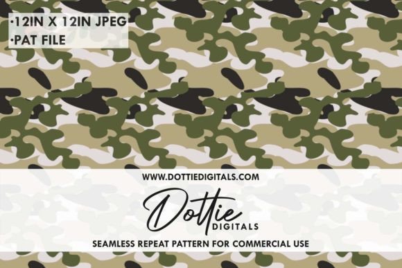Evaluating Camo Print Seamless Pattern for Design Projects