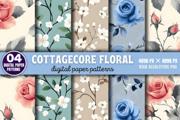 Evaluating the Cottagecore Floral Pattern for Professional Digital Design