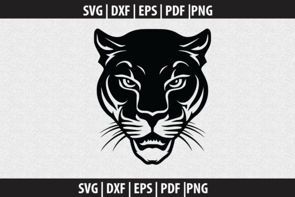 Panther Head Mascot Svg Vector: Integrating Digital Assets into Creative and Commercial Workflows