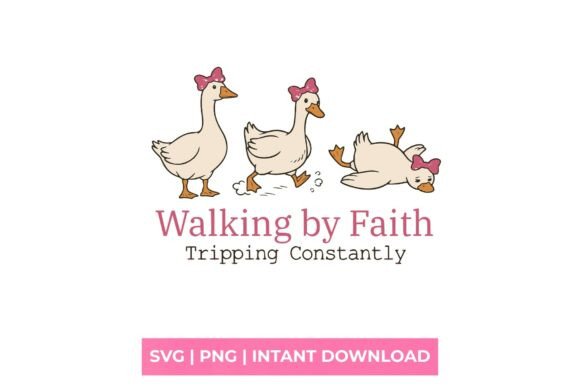 Walking by Faith Tripping Constantly SVG: Creative Tools for Faith-Inspired Projects